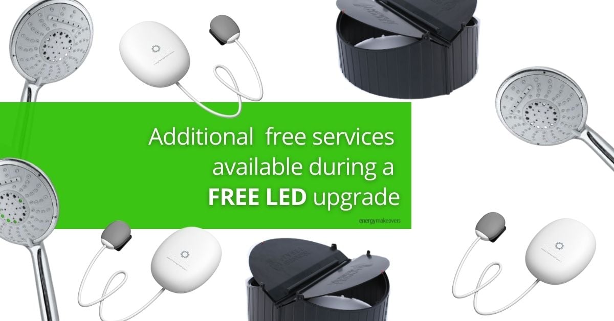 Additional services available during a free LED upgrade