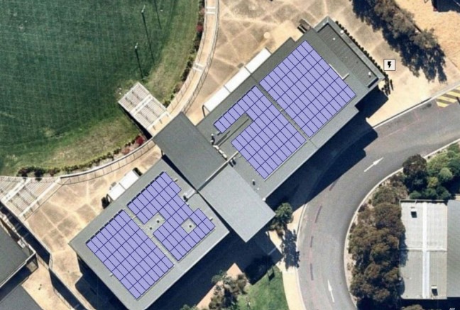 Balcombe solar panels