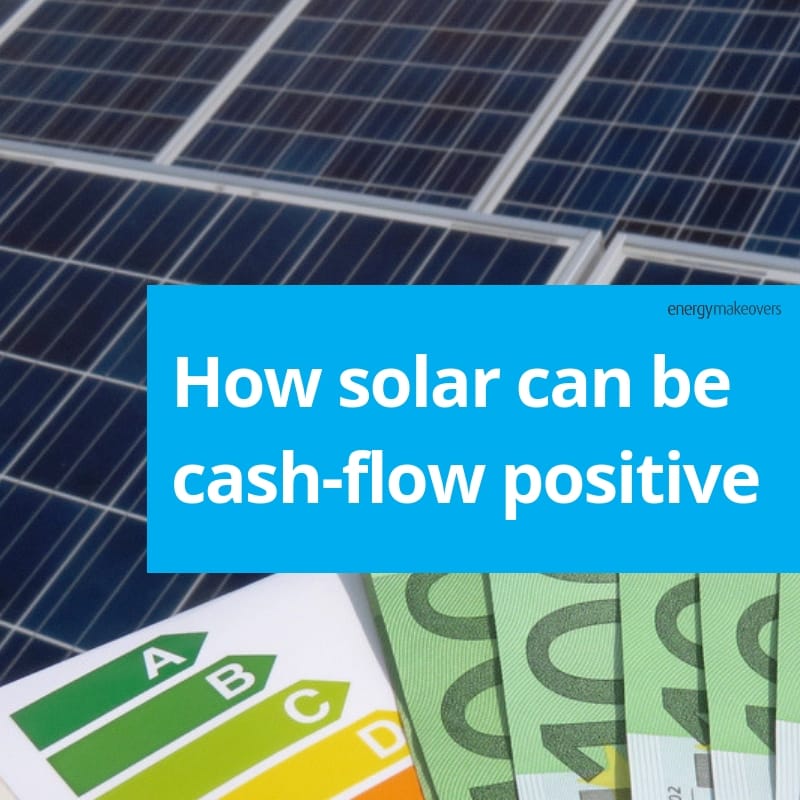 How solar can be cash flow positive