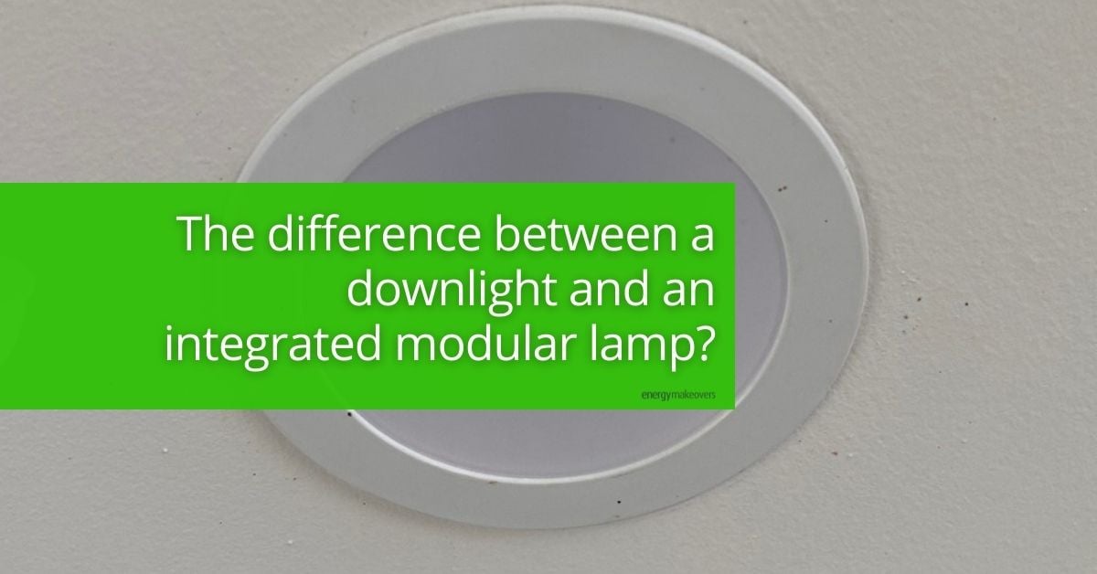 Difference between a downlight and modular