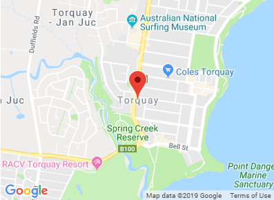 Map of torquay
