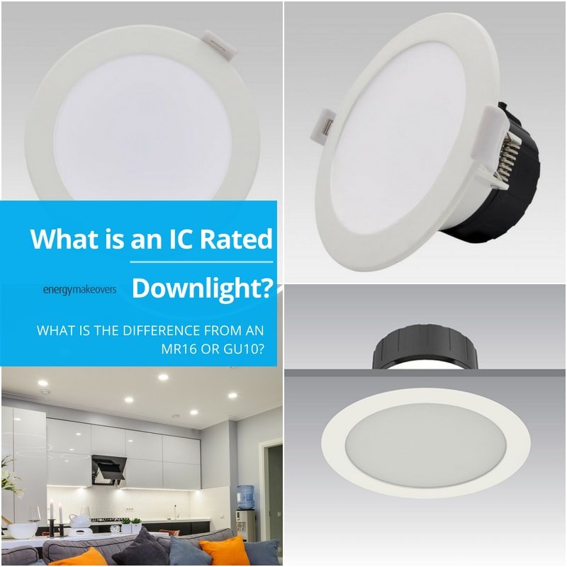 An IC Rated downlight