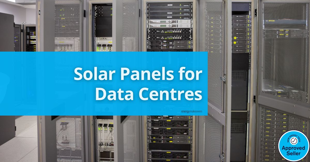solar panels for data centres